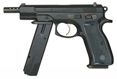 Пистолет CZ75 с возможностью ведения автоматического огня