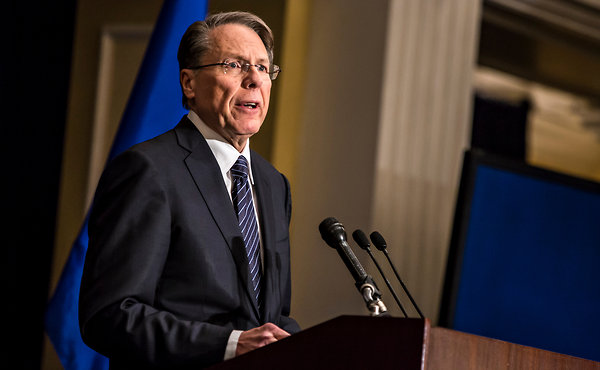 Wayne LaPierre, the N.R.A. vice president