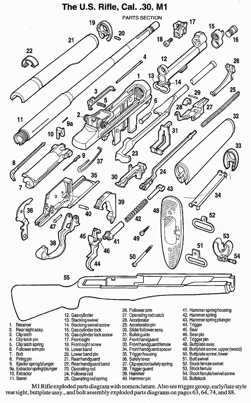 m14 parts list