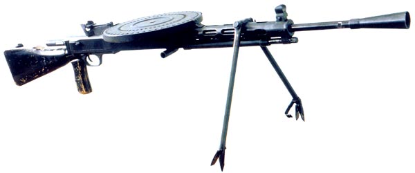 ДПМ - модернизация пулемета Дегтярева 1927г.