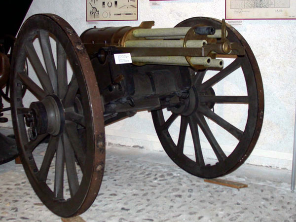 Пулемёт Гатлинга, 1862  