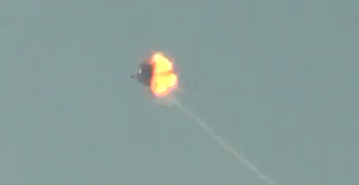 Ракета попала в Ми-8