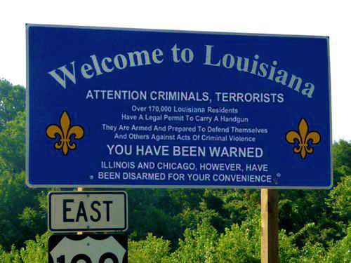 Оружие в Луизиане