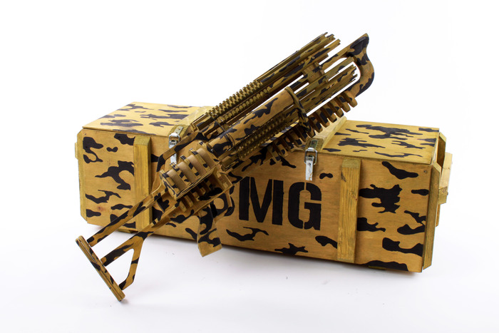 «Резиночный» пулемет Гатлинга