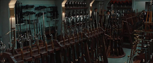 Макет арсеналу, використаний у фільмі «Ангели і демони». 