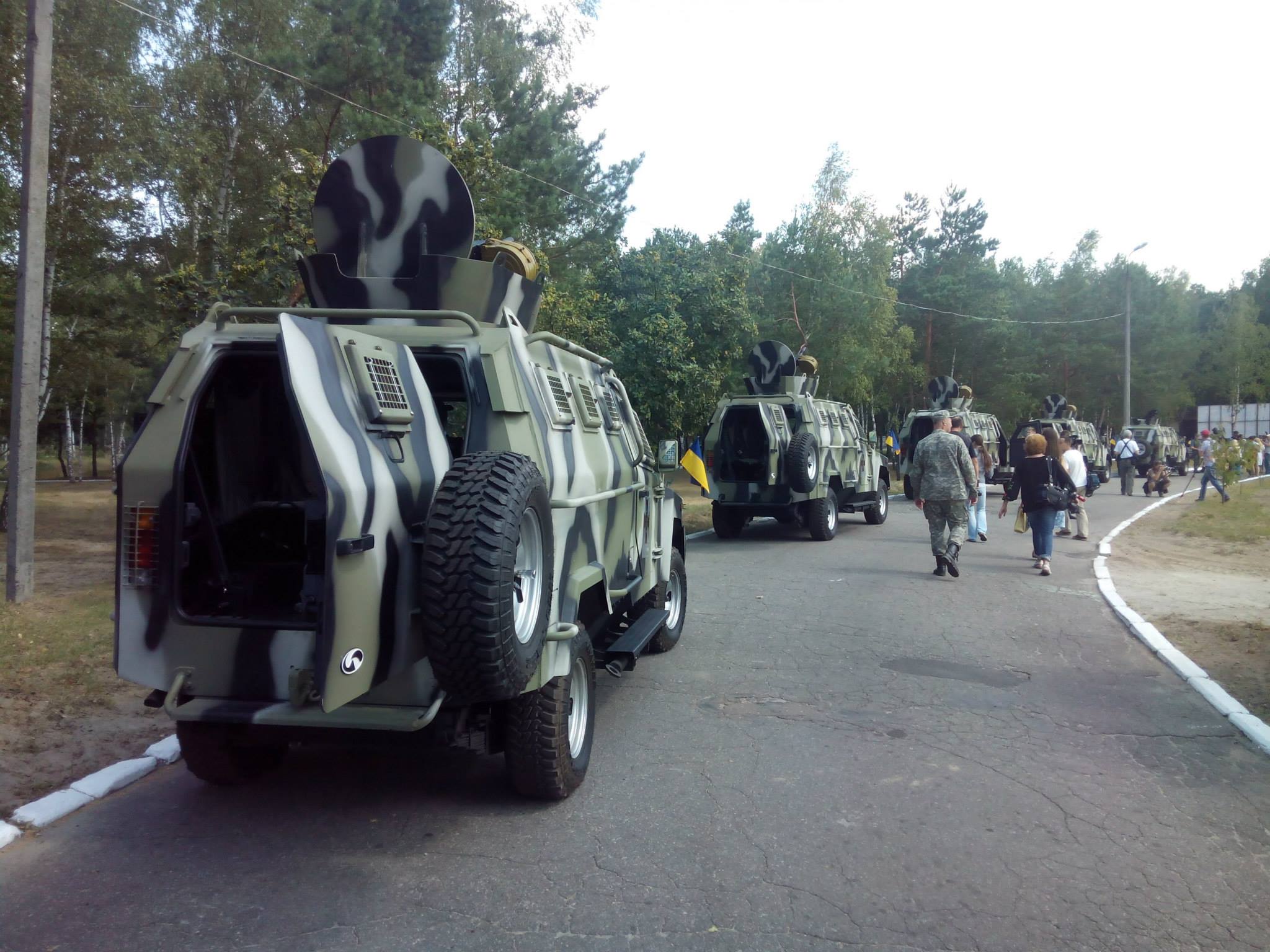 Все оружие оперативной бригады украинского производства