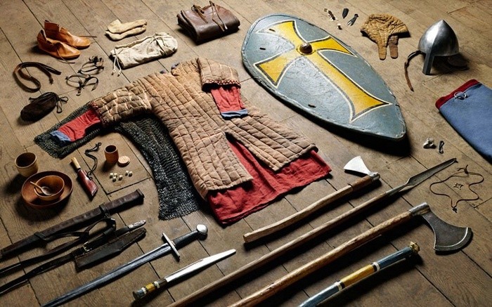 1. Год 1066-й, телохранитель короля, Битва при Гастингсе.