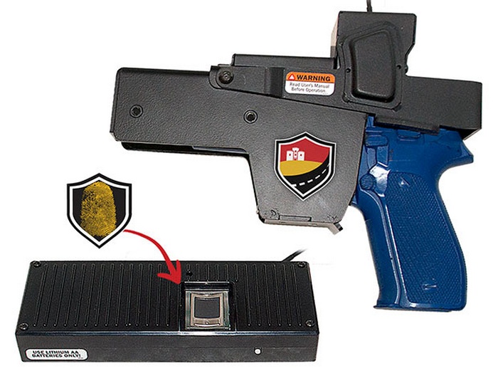 Biometric Handgun Holster