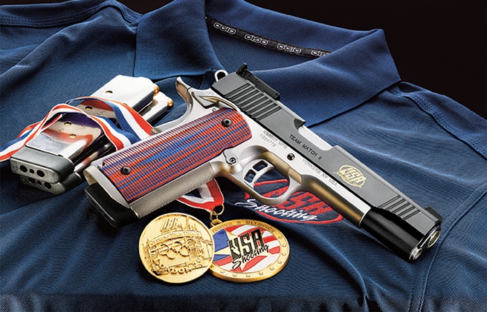 Пистолет Kimber Team Match II 1911 был создан для соревнований американской команды спортсменов-стрелков.