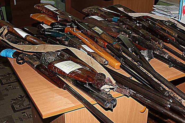 Столичною міліцією проводиться місячник добровільної здачі зброї