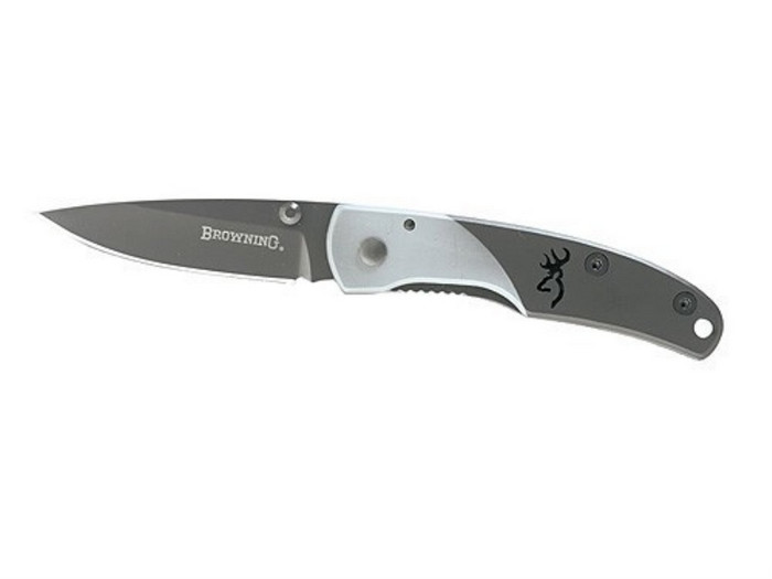 Product detail of Browning Mountain Ti Folding Pocket Knife 440A Black Titanium Coated Stainless Steel Drop