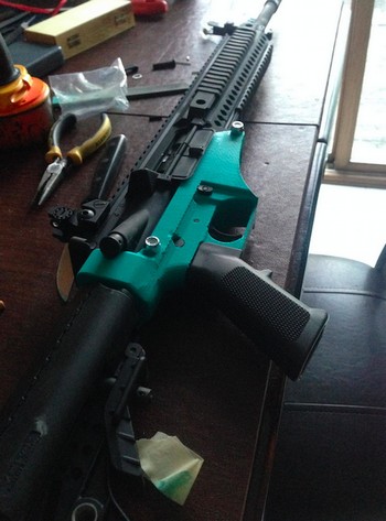 3d Printed AR-10 Lower Receiver