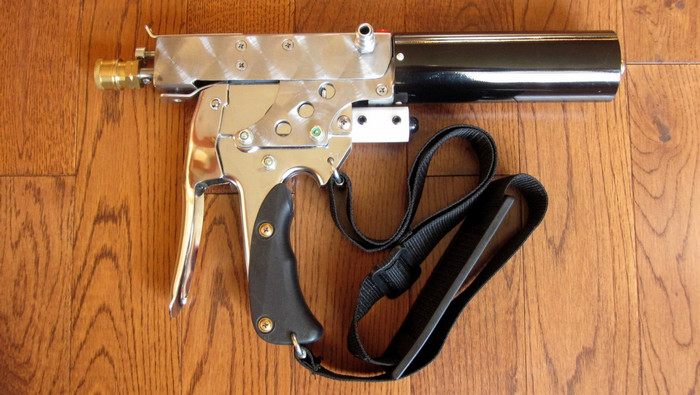 Staplegun .410: самодельный револьвер из степлера