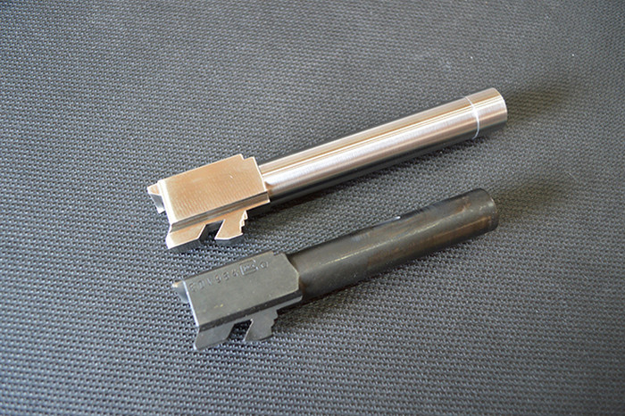 Ствол Bar-Sto 9мм с резьбой заменяет заводской ствол от Glock 23 40SW