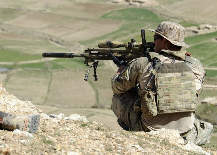 Снайпер в Афганистане