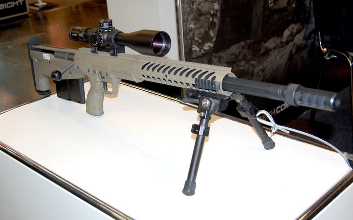Модульная снайперская буллпап-винтовка Desert Tech HTI