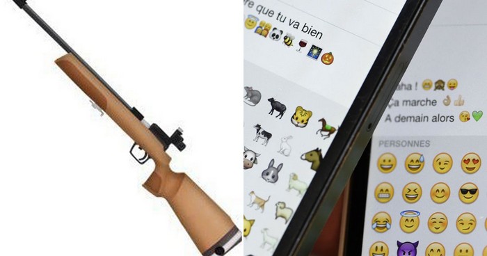 Оружейные эмодзи в новом выпуске Unicode 9