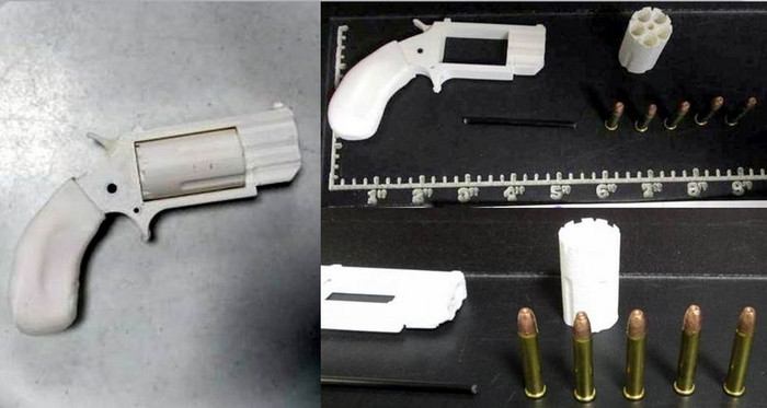 Револьвер, надрукований на 3D-принтері