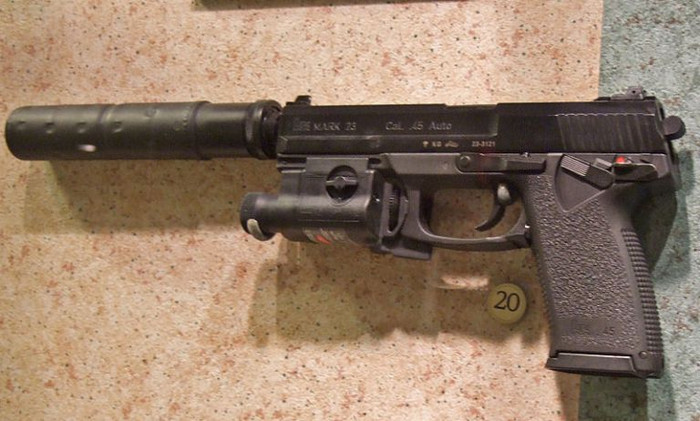 7. HK MK23 Mod 0 Handgun
