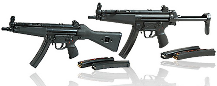 12. MP5A2 і MP5P3 – ліцензійні копії виробництва пакистанської компанії Pakistan Ordnance Factories