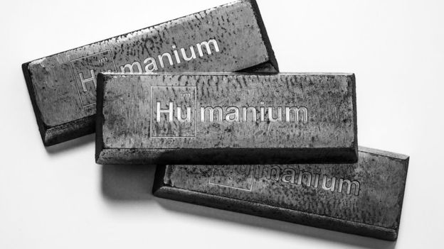 Humanium виготовляють із переробленої зброї 