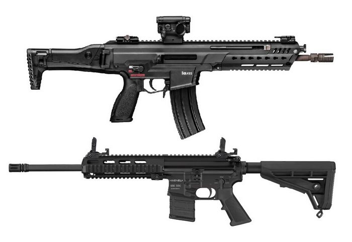 HK433 та Haenel Mk556 – два фіналісти програми по заміні моделі G36.