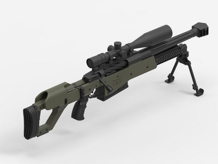 Прототип винтовки Truvelo CMS 20x42 mm.