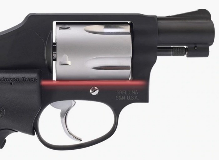 Новый револьвер S & W Performance Center Model 442 с лазерным целеуказателем Crimson Trace LG-105.
