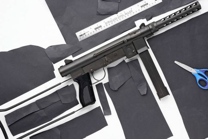 Пистолет-пулемет на батарейках S&W X219 