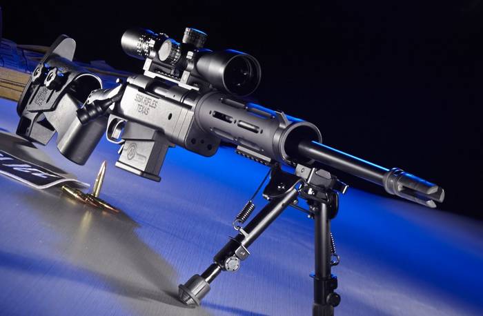Sisk Tactical Adaptive Rifle з системою HEPR.
