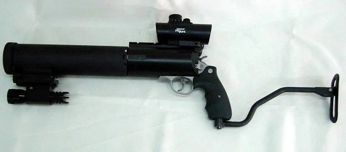 Бесшумный револьвер PSDR III