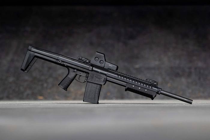 Sentry 12 – це помпова рушниця з коробчастим магазином, яку вперше показали на виставці SHOT Show 2020.
