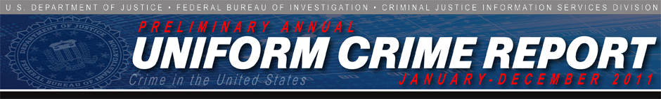 Uniform crime report 2011