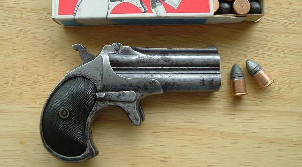 Маленькие револьверы Derringer были особенно любимы дамами