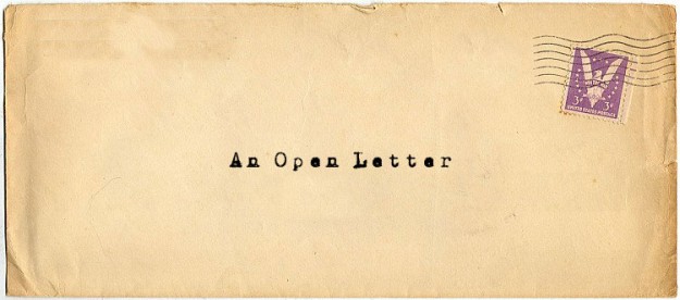 Open letter