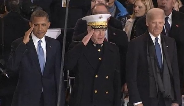 Президент Обама на инаугурации