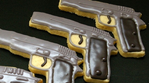 Печенье-пистолет