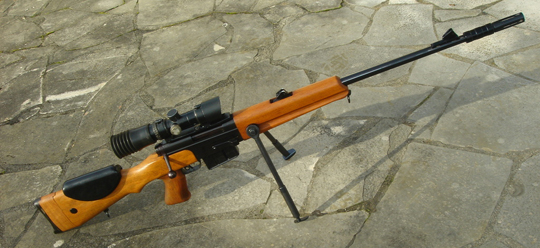 FR F1 sniper rifle was ahead of its time when introduced in the 1960s.