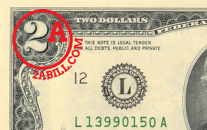 Штамп на банкноте