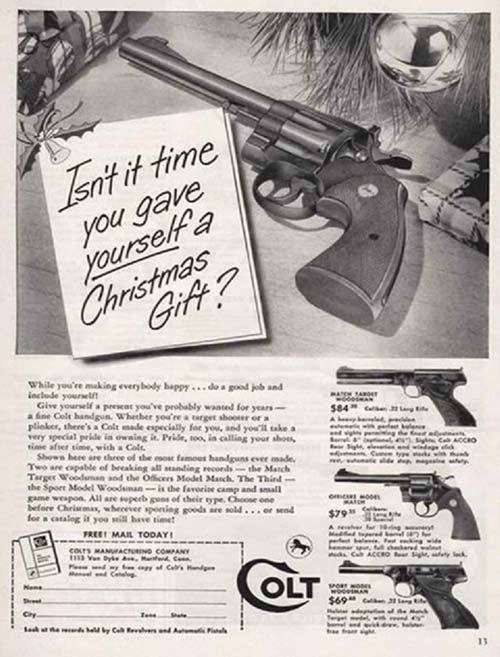 Классика американской рекламы оружия