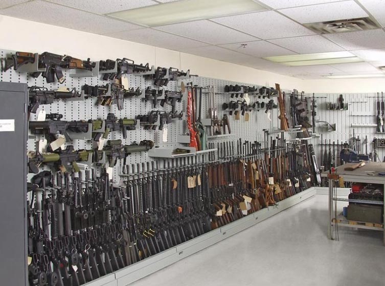 Some of the worlds most impressive personal gun displays