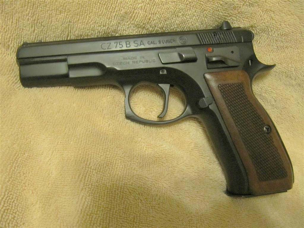 CZ 75B SAO- 9mm