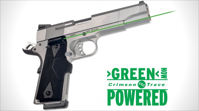 Зелений ЛЦВ для пістолетів 1911 від Crimson Trace