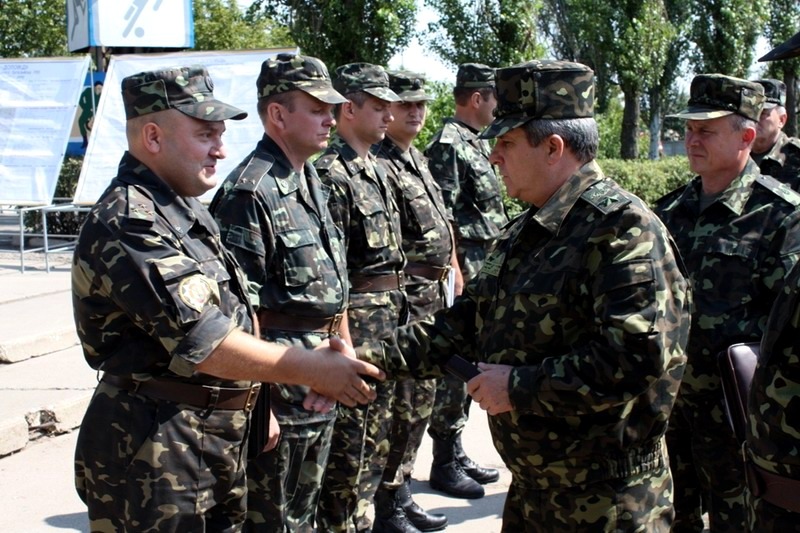 Военнослужащие Украины