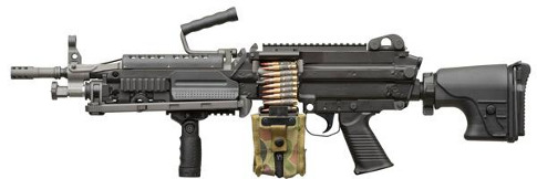Minimi Mk3 Machine Gun