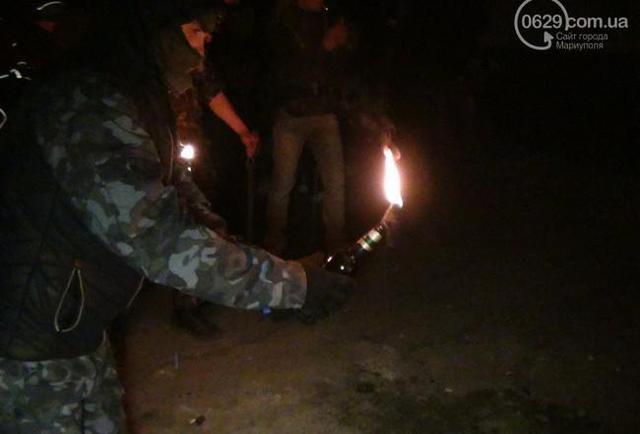 МВД и армия провели операцию в ответ на атаку на воинскую часть в Мариуполе