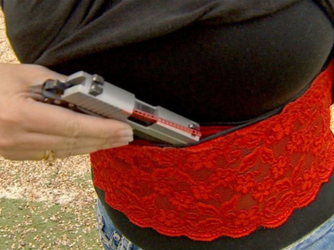 Новые способы скрытого ношения оружия для женщин