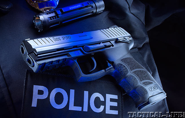 Большее количество пистолетов под патрон 9х19 означает больше возможностей для полицейских. Heckler & Koch P30 – пример модели, которая подойдет почти всем. 