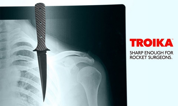 Новый боевой нож «Troika» от Компании TORIS