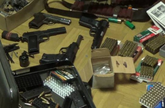 В Киевской области милиция обнаружила большое количество нелегального оружия